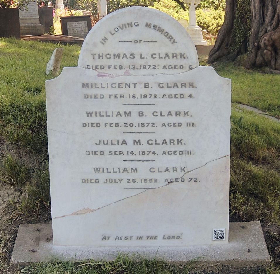 CLARK William Wellington